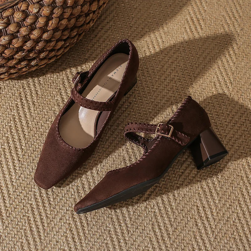 Rosalind Suede Heels