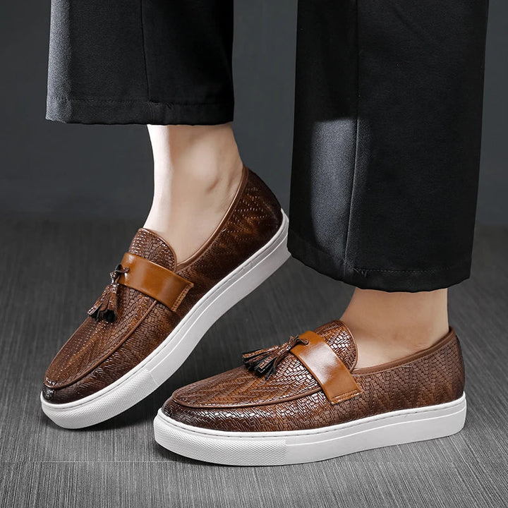 Marcelli Leather Loafers