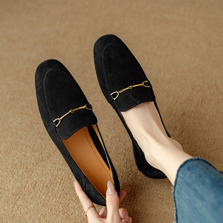 Monica Suede Loafers