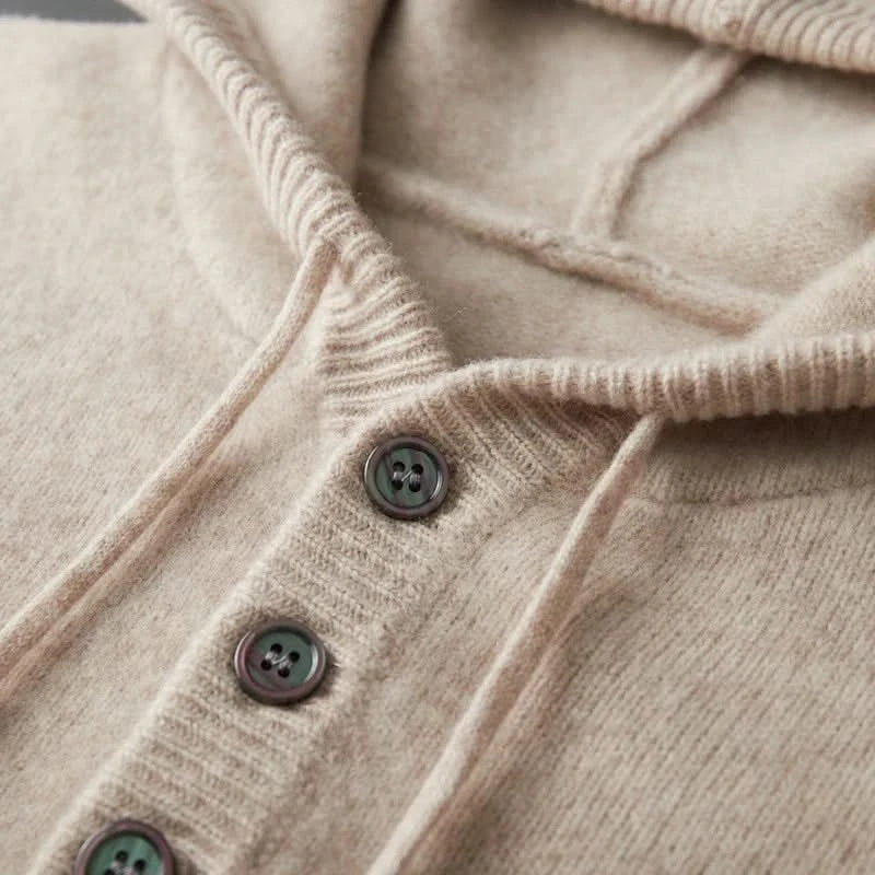 Monaco Merino Wool Hoodie