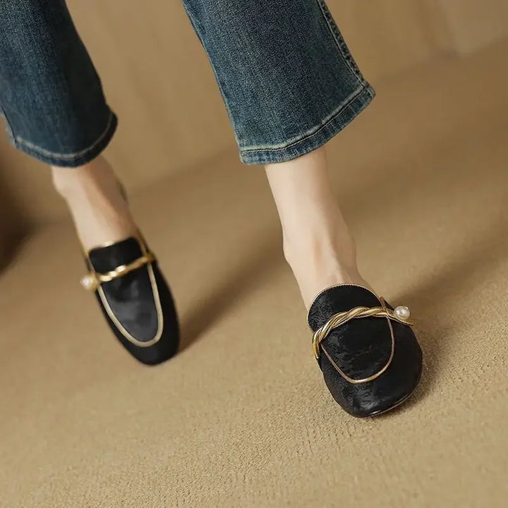 Monet Satin Mules