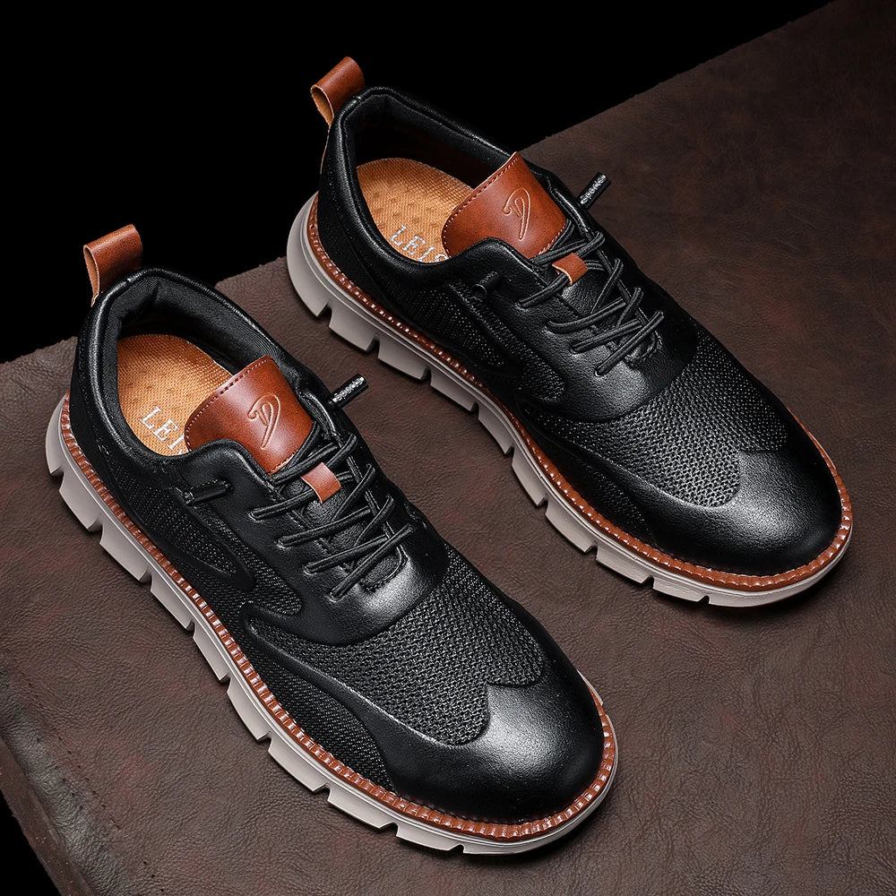 Baxter Leather Sneakers