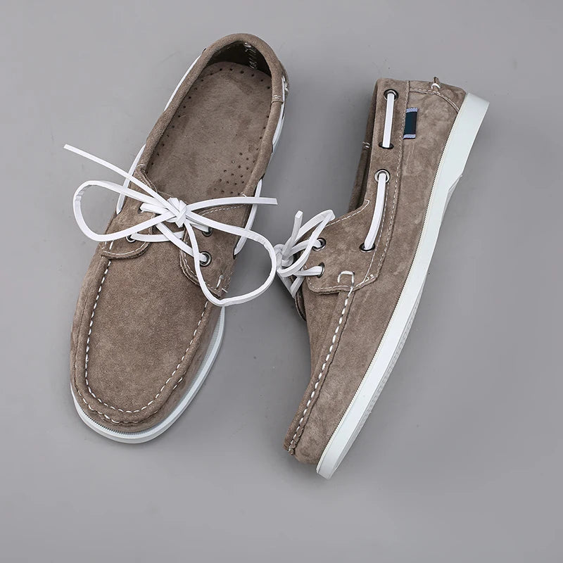 Atlas Suede Boat Shoes