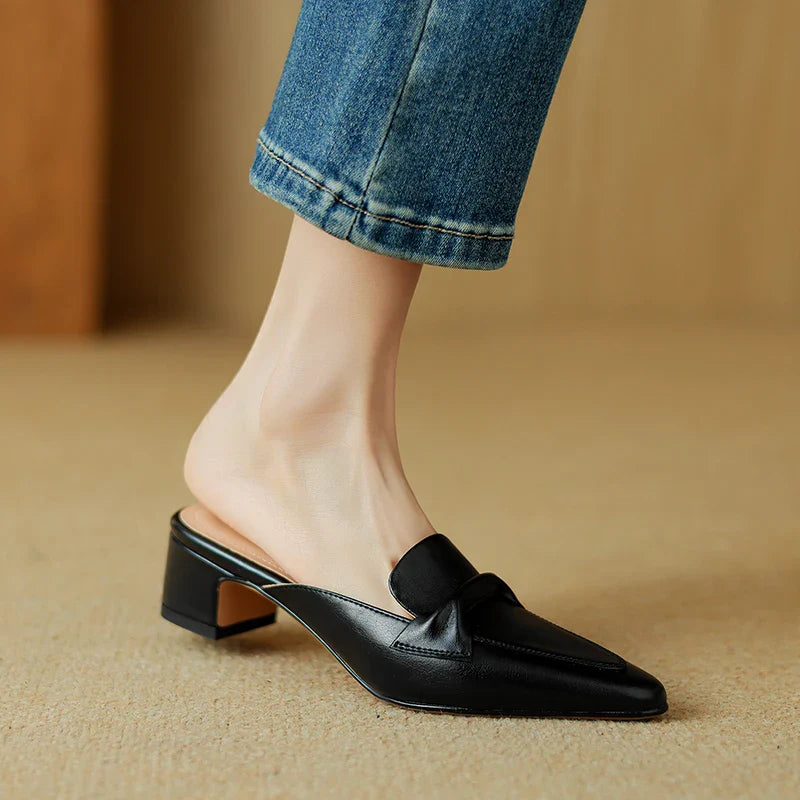 Antonia Leather Mules