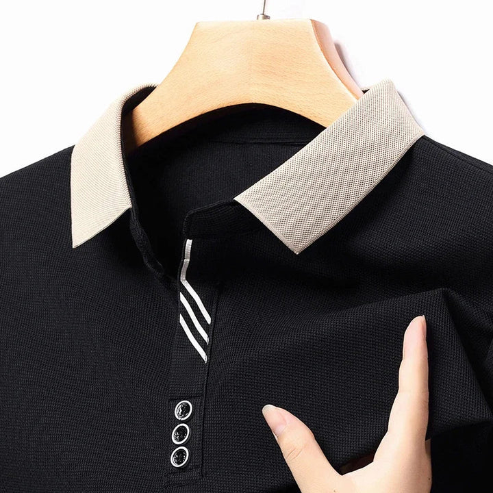 Belmont Long-Sleeve Polo Shirt