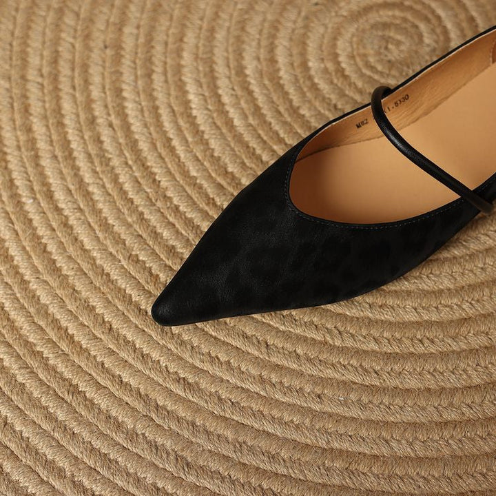 Lusia Leather Flats