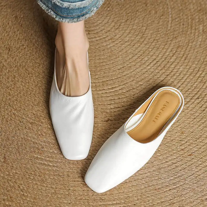 Matera Leather Mules