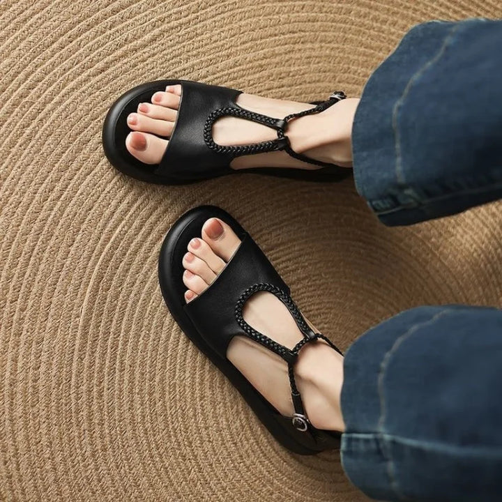 Caleta Leather Sandals