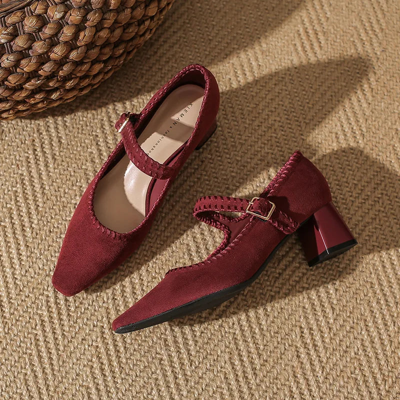 Rosalind Suede Heels