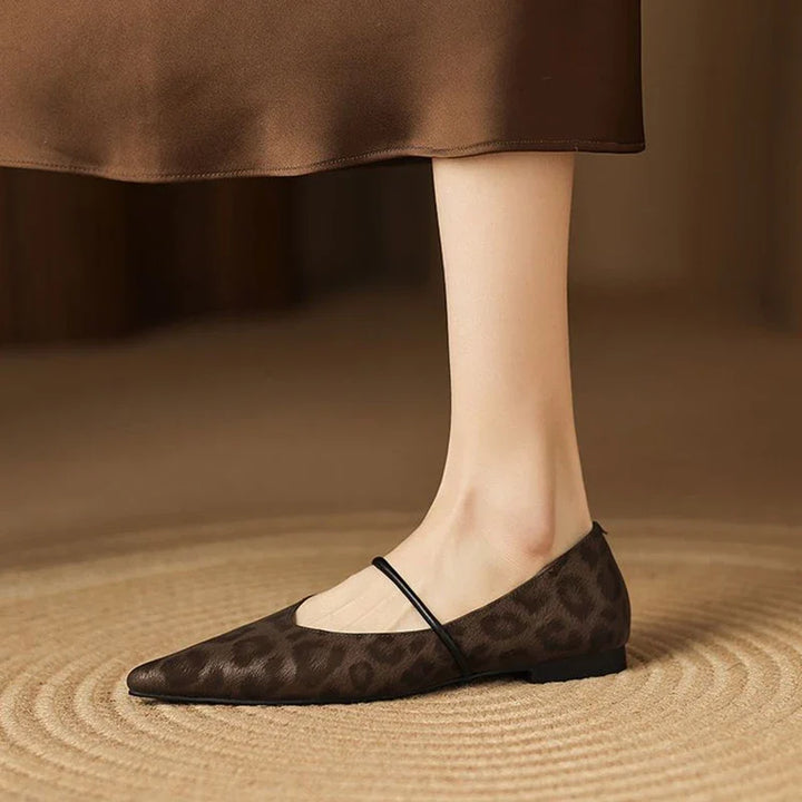 Lusia Leather Flats