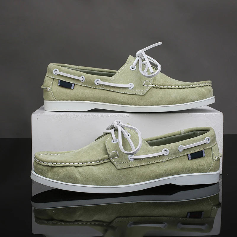 Atlas Suede Boat Shoes