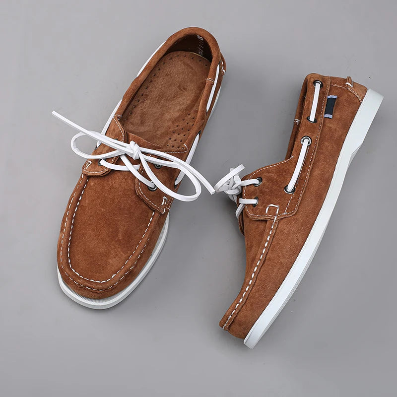 Atlas Suede Boat Shoes