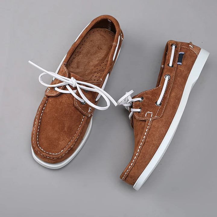 Atlas Suede Boat Shoes