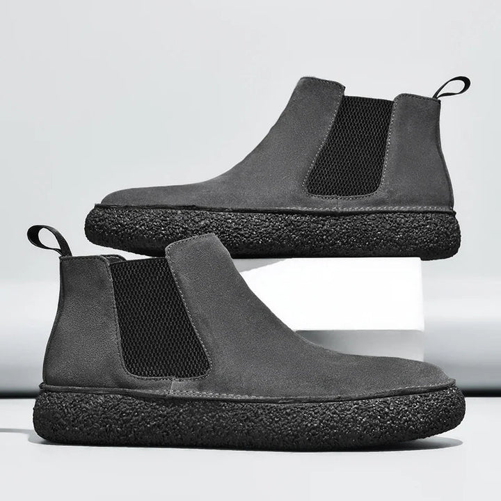 Ridge Suede Chelsea Boots