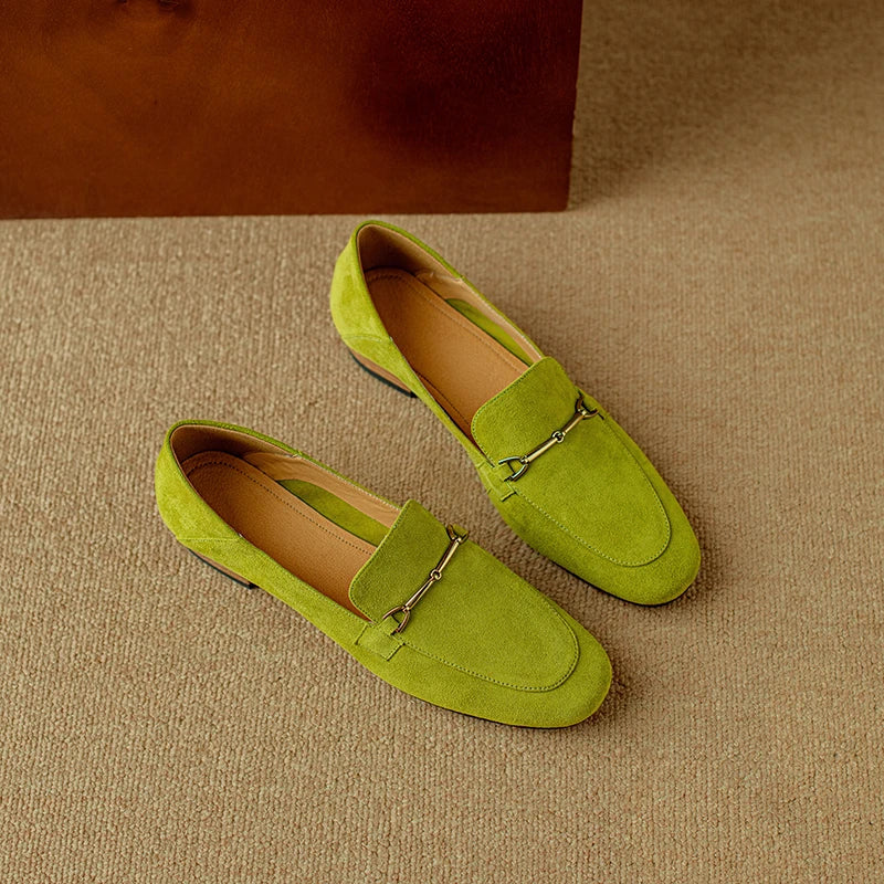 Monica Suede Loafers