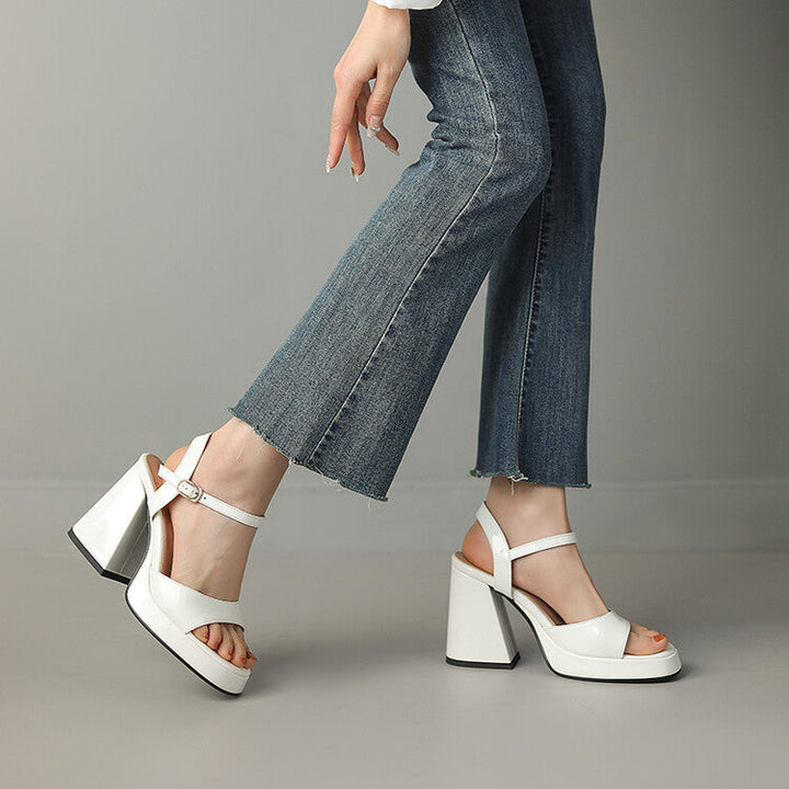 Estella Gloss Heels