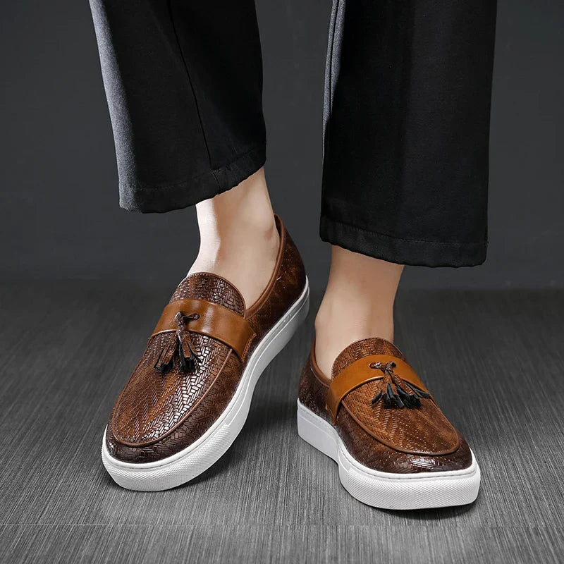 Marcelli Leather Loafers