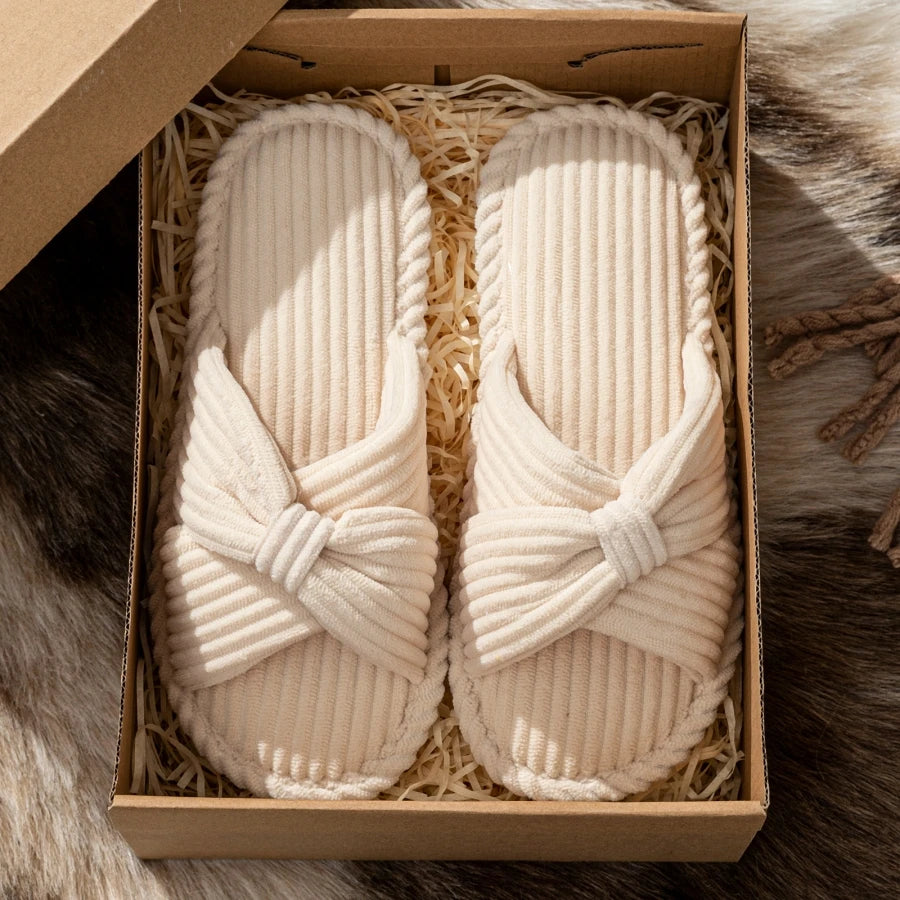 Cosima Bow Slippers
