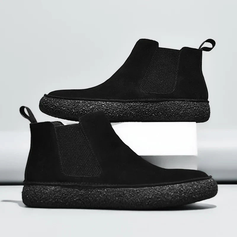 Ridge Suede Chelsea Boots