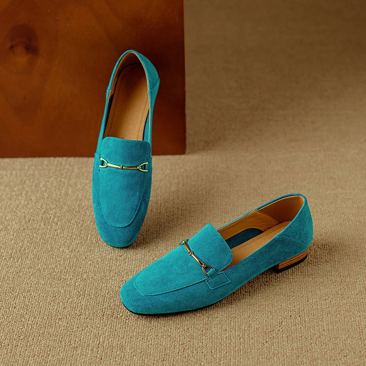 Monica Suede Loafers