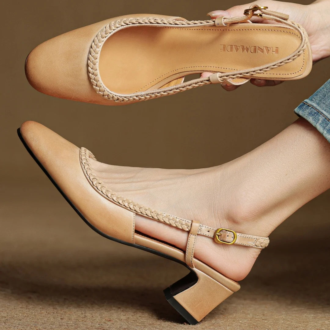 Calesa Leather Heels