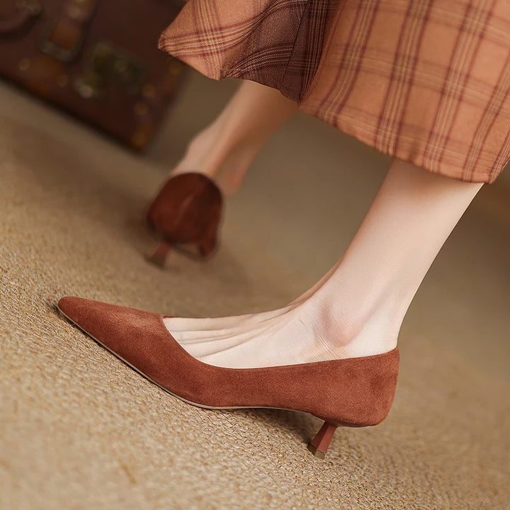 Spoleto Suede Pumps