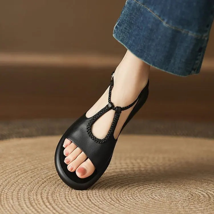 Caleta Leather Sandals