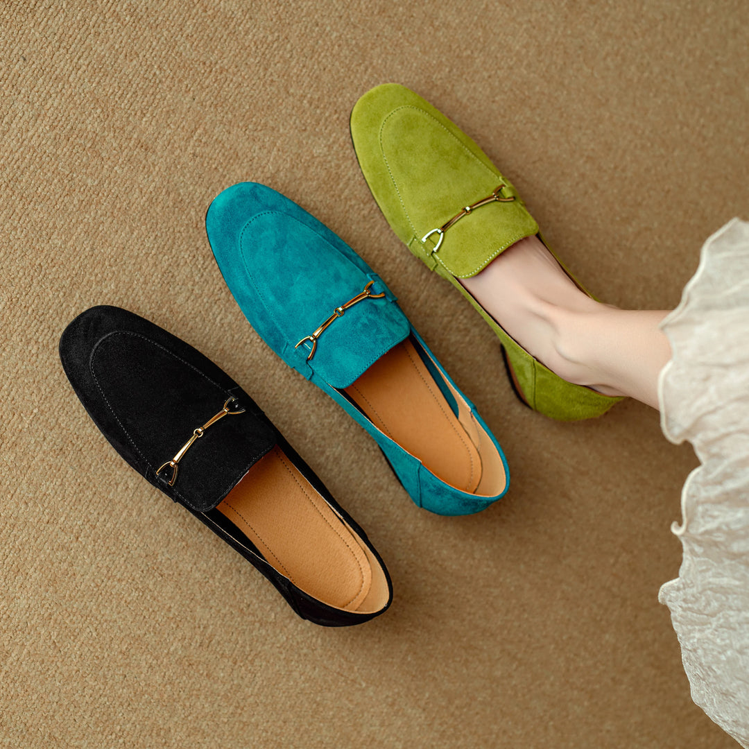 Monica Suede Loafers