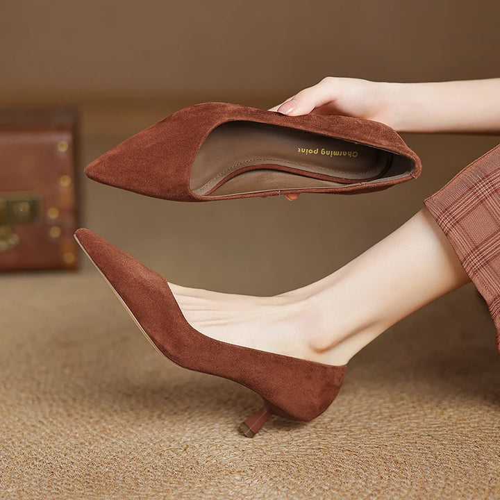 Spoleto Suede Pumps