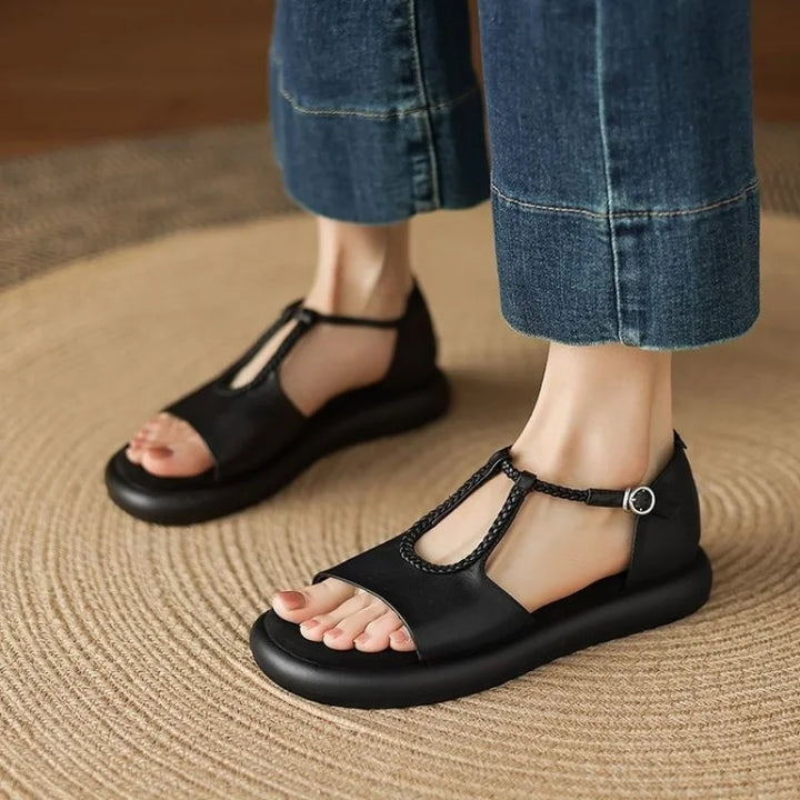 Caleta Leather Sandals