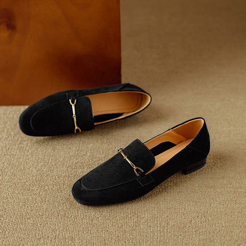 Monica Suede Loafers