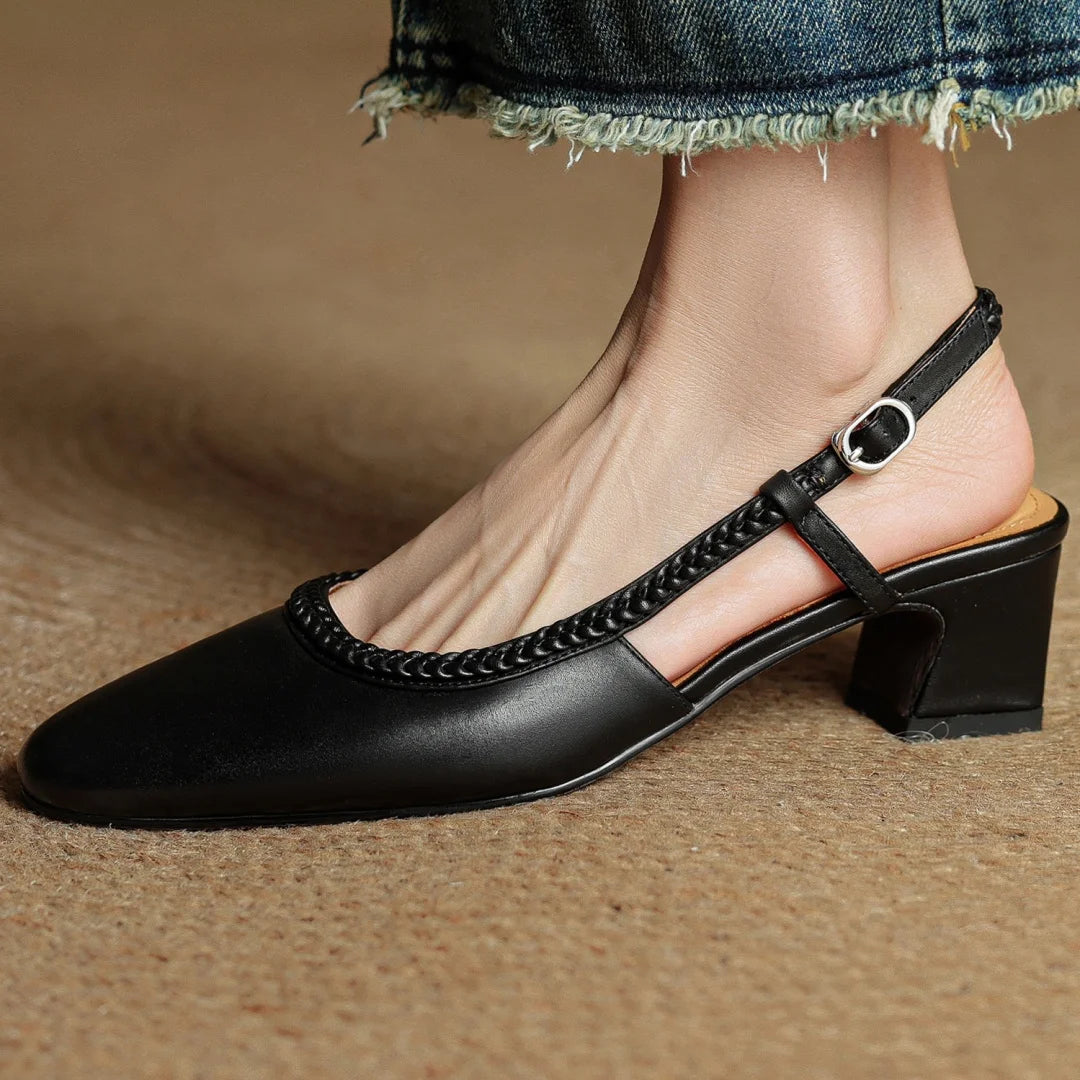 Calesa Leather Heels