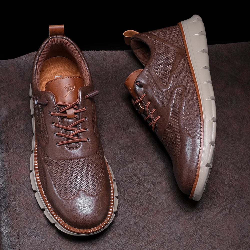 Baxter Leather Sneakers