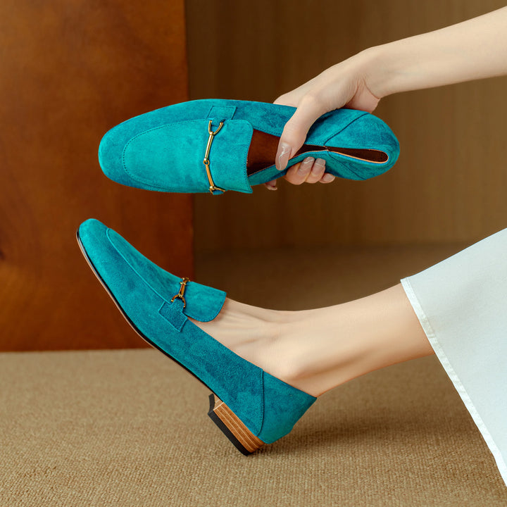 Monica Suede Loafers