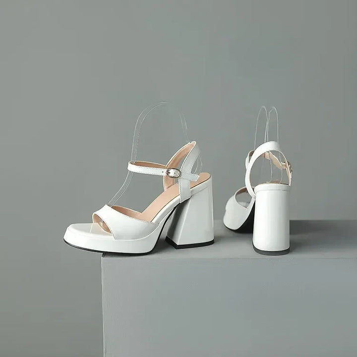 Estella Gloss Heels