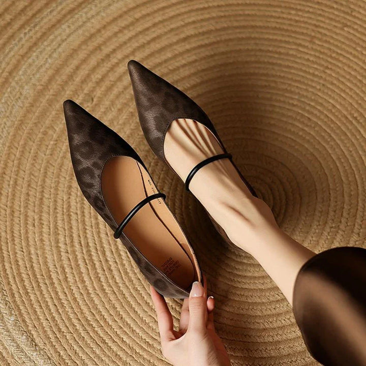 Lusia Leather Flats
