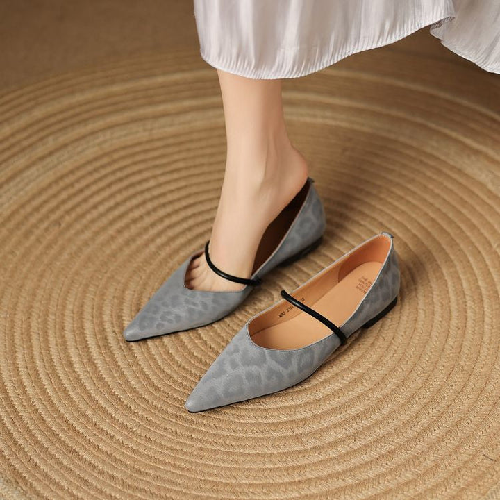 Lusia Leather Flats