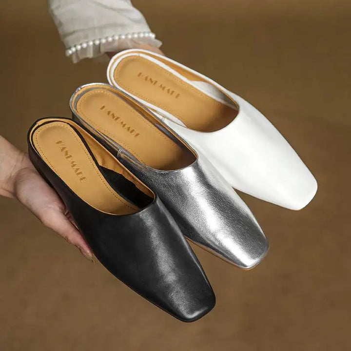 Matera Leather Mules