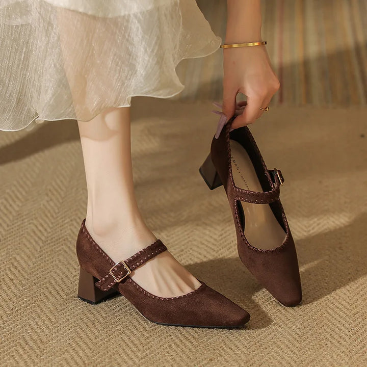 Rosalind Suede Heels