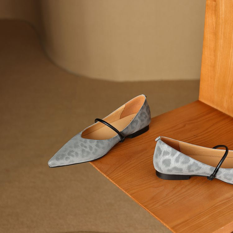 Lusia Leather Flats
