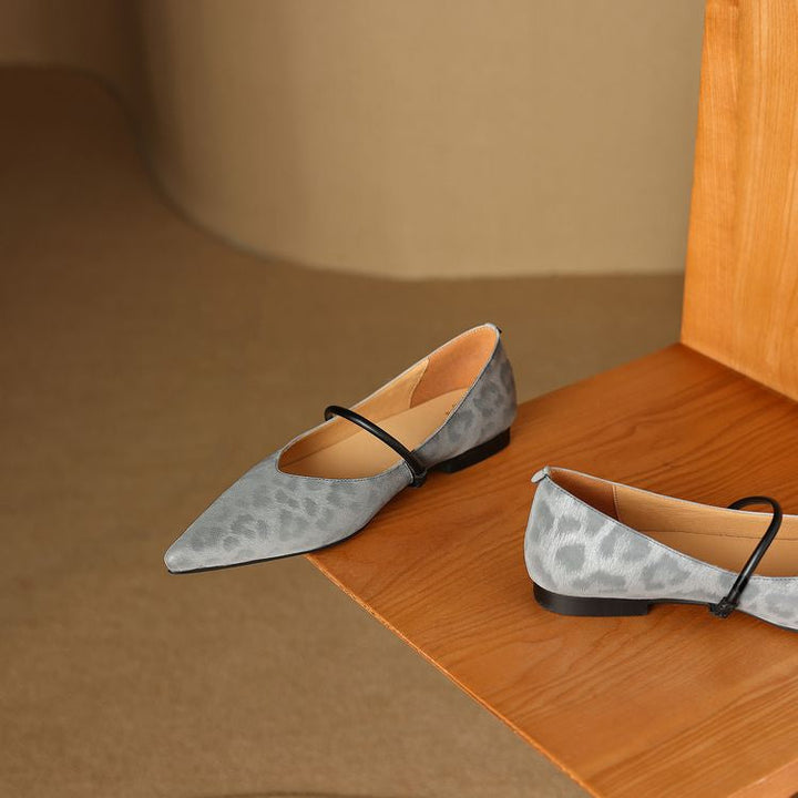 Lusia Leather Flats