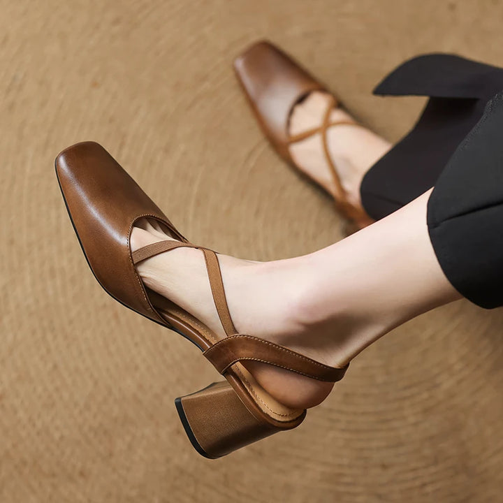 Paloma Leather Heels