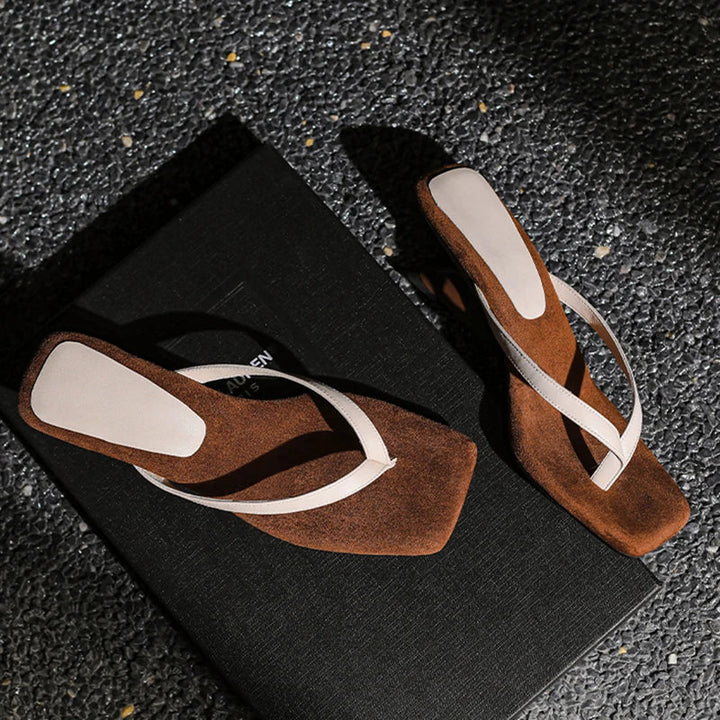 Clarisse Suede Heels