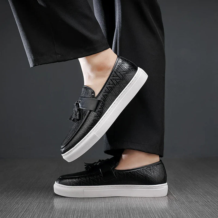 Marcelli Leather Loafers