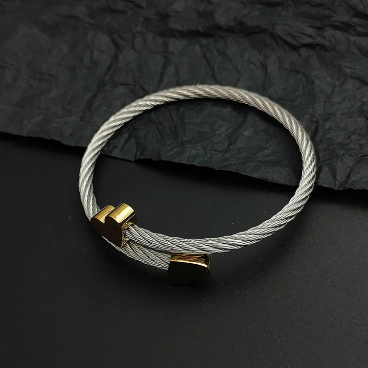 Twin Hearts Bracelet