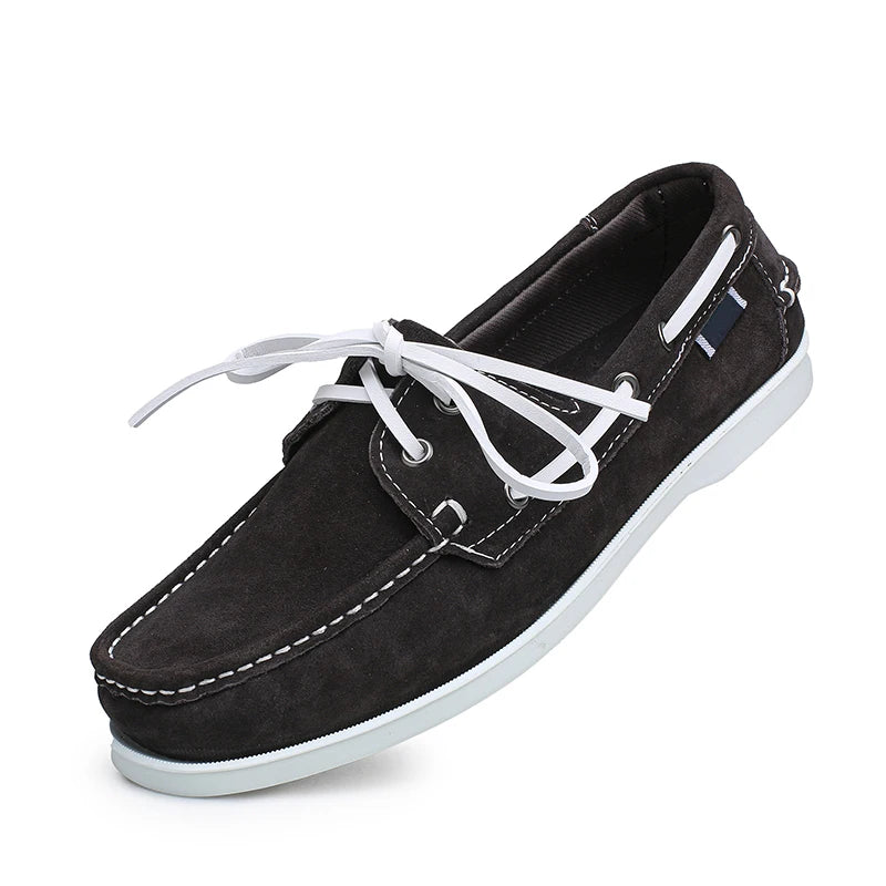Atlas Suede Boat Shoes