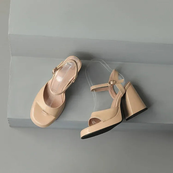 Estella Gloss Heels