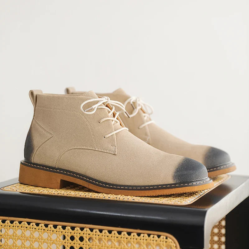Halston Suede Boots
