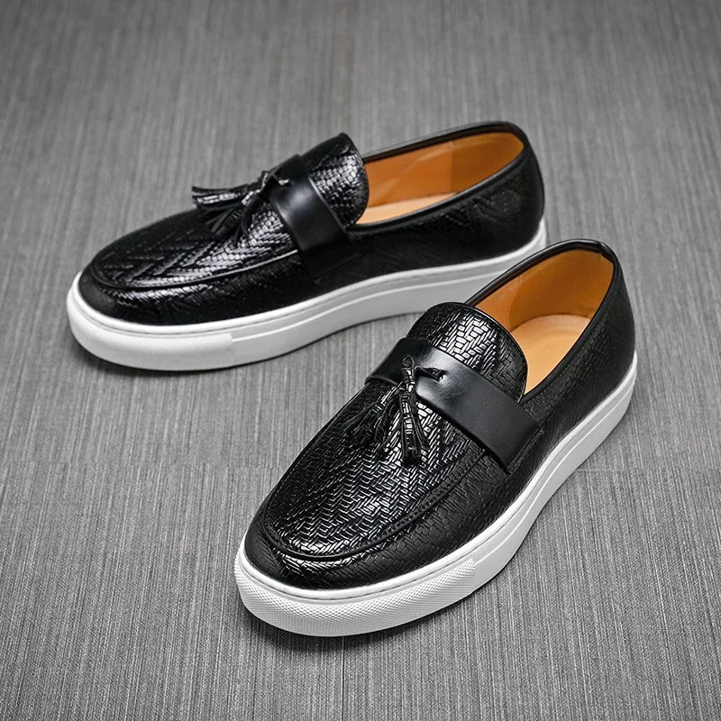 Marcelli Leather Loafers