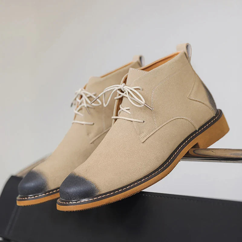 Halston Suede Boots